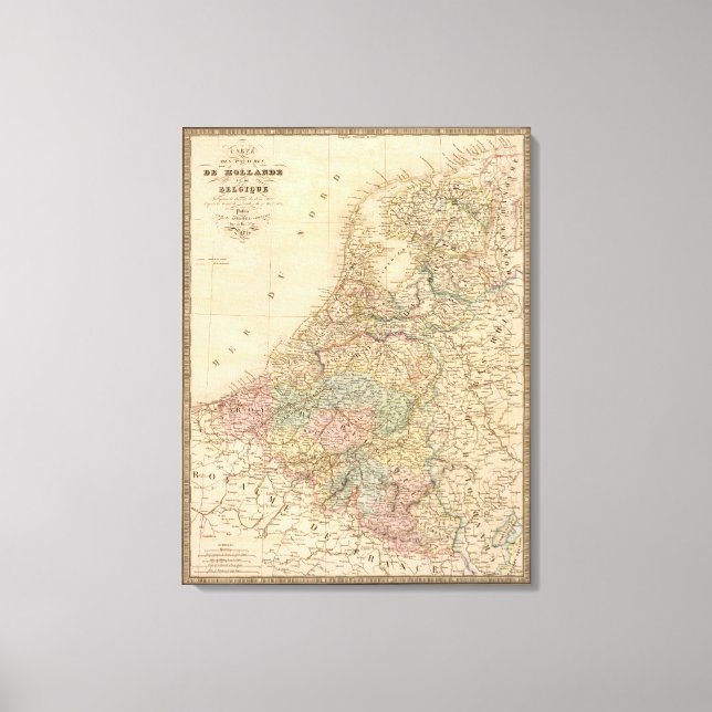 Holland, Belgium Canvas Print (Front)
