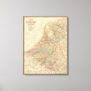 Holland, Belgium Canvas Print