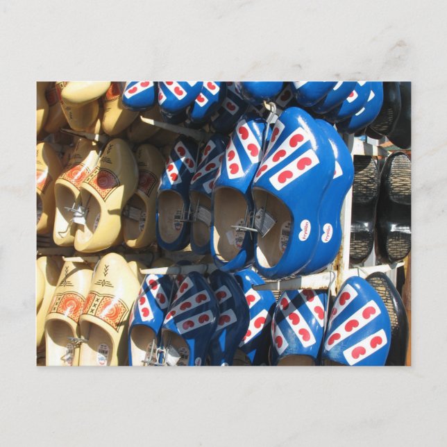 Holland Clogs Photo Postcard (Front)