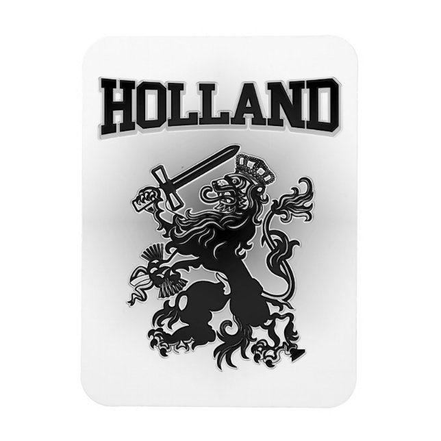 Holland Coat of Arms Magnet (Vertical)
