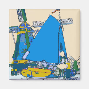 Holland, Dutch Blue, Magnet