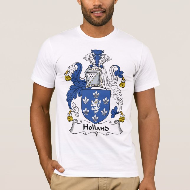 Holland Family Crest T-Shirt (Front)