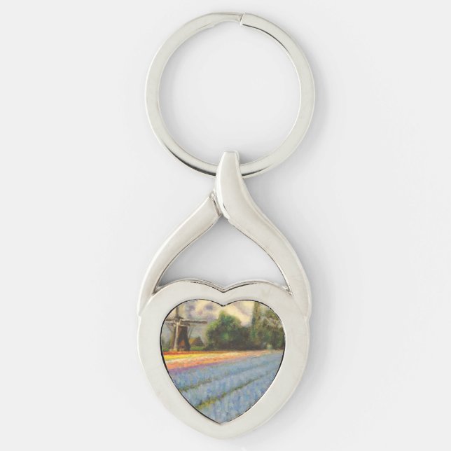 Holland Flowers Key Ring (Front)