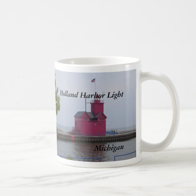 Holland Harbour Light,  MI Mug (Right)