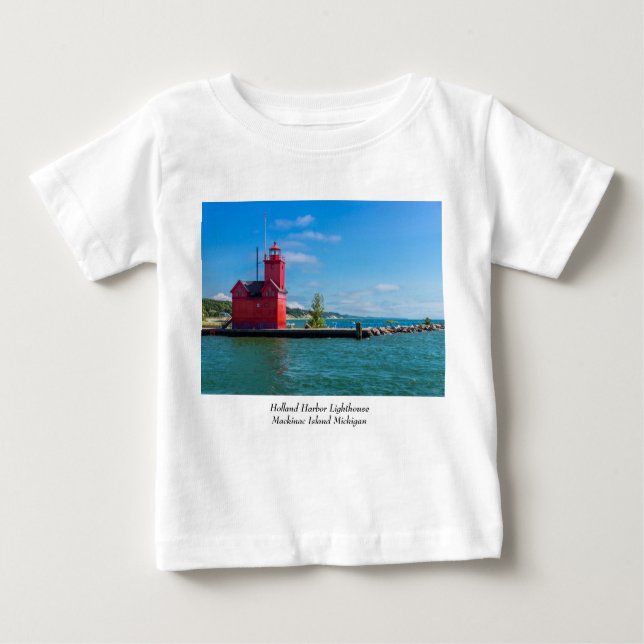Holland Harbour Lighthouse Baby T-Shirt (Front)