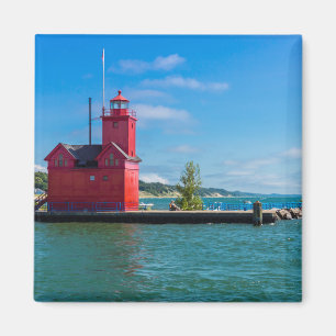 Holland Harbour Lighthouse Magnet