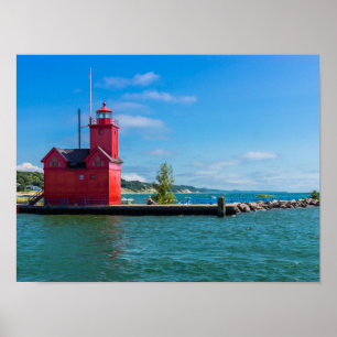 Holland Harbour Lighthouse Poster