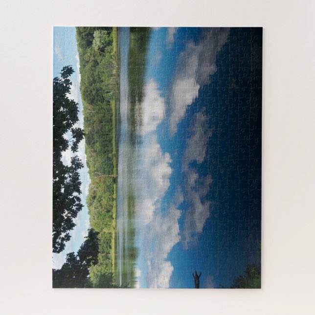 Holland Lake Scenic in Eagan Jigsaw Puzzle (Vertical)