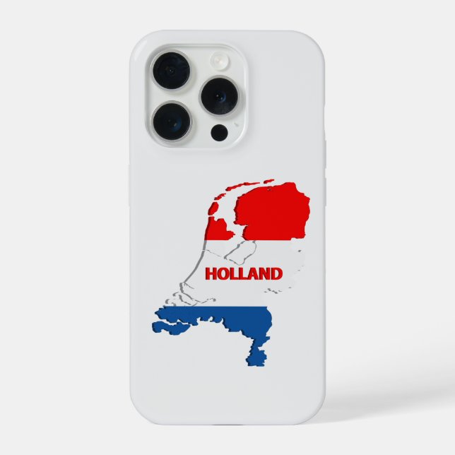 Holland map incipio iPhone case (Back)