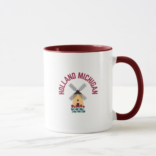 Holland Michigan Coffee Mug (Right)