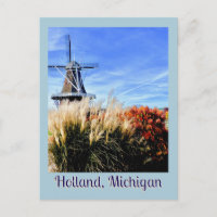 HOLLAND, MICHIIGAN WINDMILL ORNAMENTAL GRASS,FLOWE