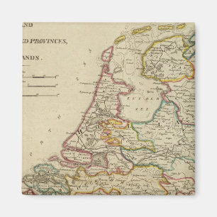 Holland Or The Seven United Provinces Magnet