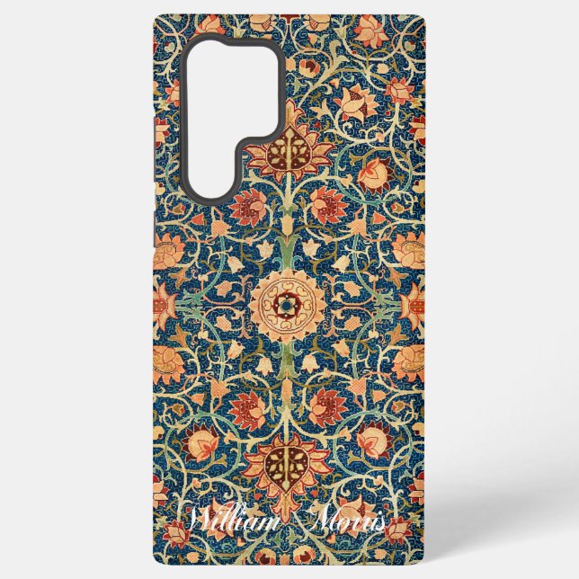 Holland Park Carpet pattern - William Morris Samsung Galaxy S22 Ultra Case (Back)