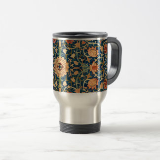 Holland Park Carpet pattern - William Morris Travel Mug