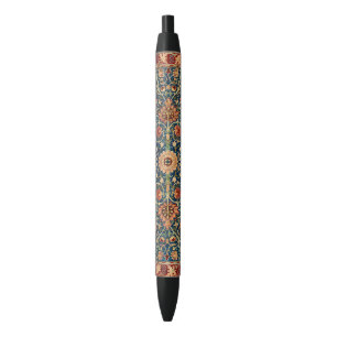 Holland Park Design (by William Morris) Black Ink Pen