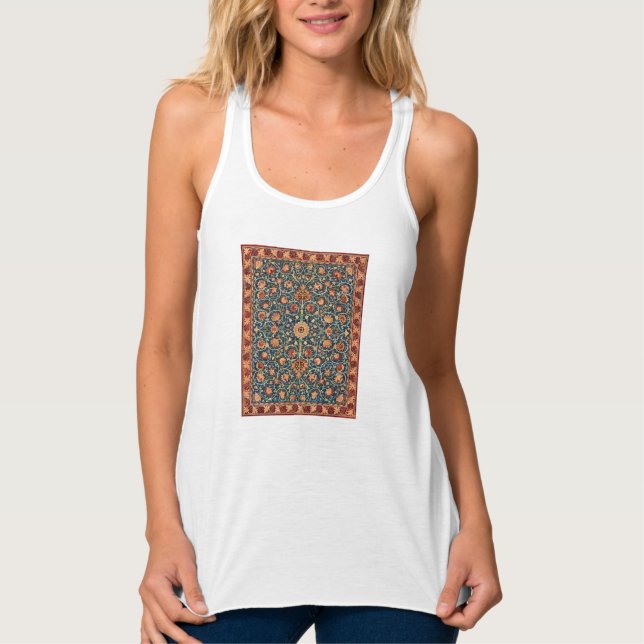 Holland Park Design (by William Morris) Singlet (Front)