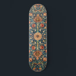 Holland Park Design (by William Morris) Skateboard<br><div class="desc">This design features a high-quality photographic image of an original carpet designed by William Morris (1834–1896) for a property in Holland Park, London. Morris was a lifelong admirer and collector of fine historical carpets from various regions of the Eastern hemisphere. He had a particularly deep appreciation for and wide knowledge...</div>