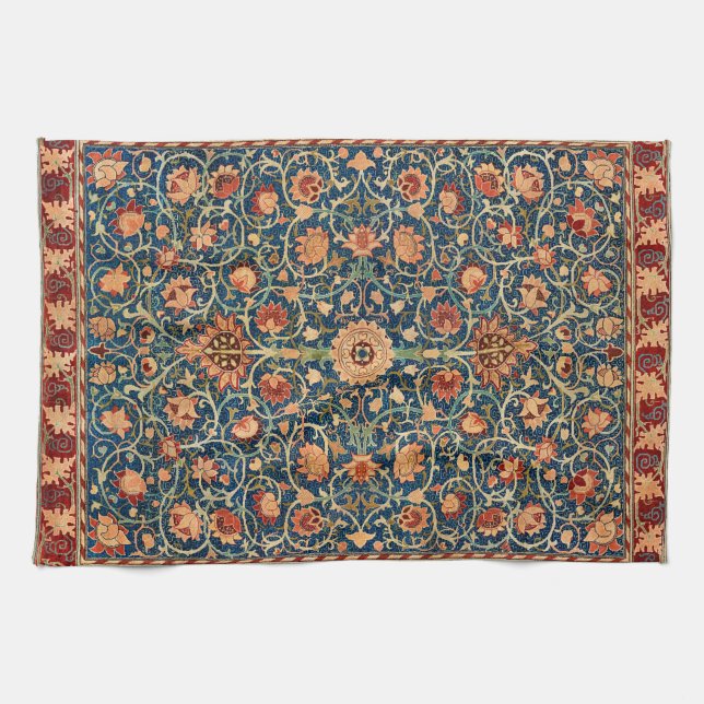 Holland Park Design (by William Morris) Tea Towel (Horizontal)