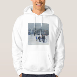Holland Park in snow 2009 Hoodie