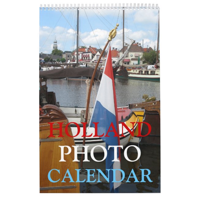 Holland Photo Wall Calendar (Cover)