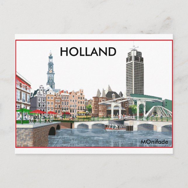 HOLLAND   POSTCARD (Front)