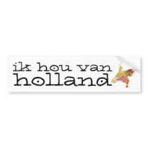 Holland Province Map Bohemian Patchwork Style