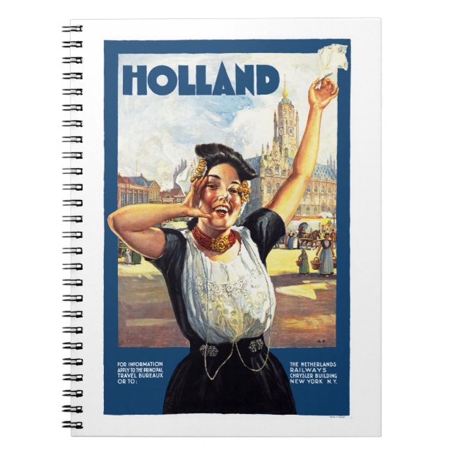 Holland Spiral Notebook (Front)