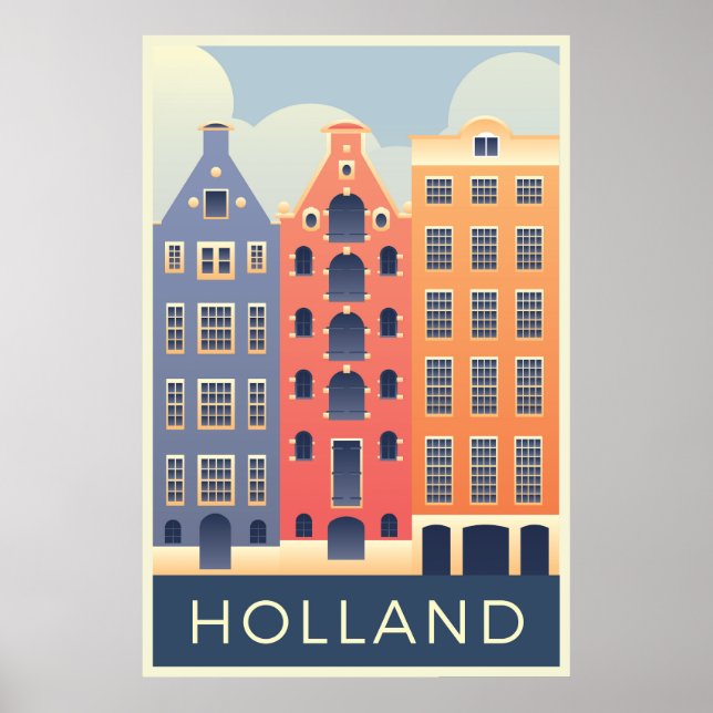 Holland travel  poster (Front)