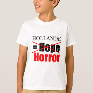 Hollande Not Hope = Horror - Kids Tee