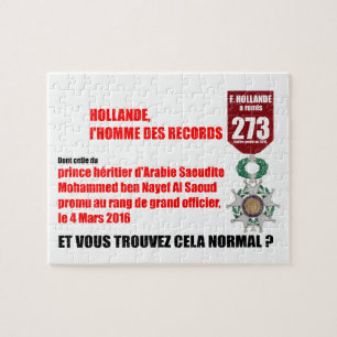 Hollande Record Legions d'Honneur - Puzzle