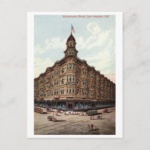 Hollenbeck Hotel, Los Angeles c1910 Vintage Postcard