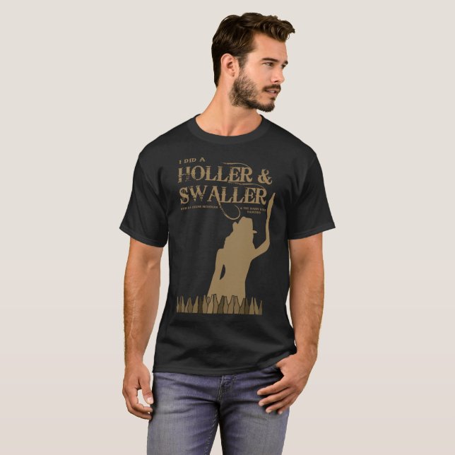 Holler & Swaller mens T-shirt (Front Full)