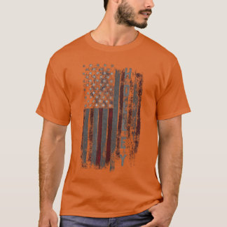 Holley Family American Flag for Women Men family T-Shirt