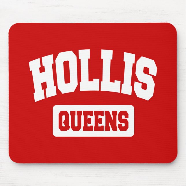 Hollis, Queens, NYC Mouse Pad (Front)