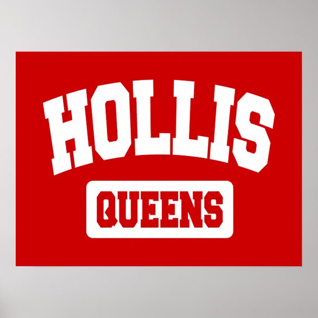 Hollis, Queens, NYC Poster (Front)