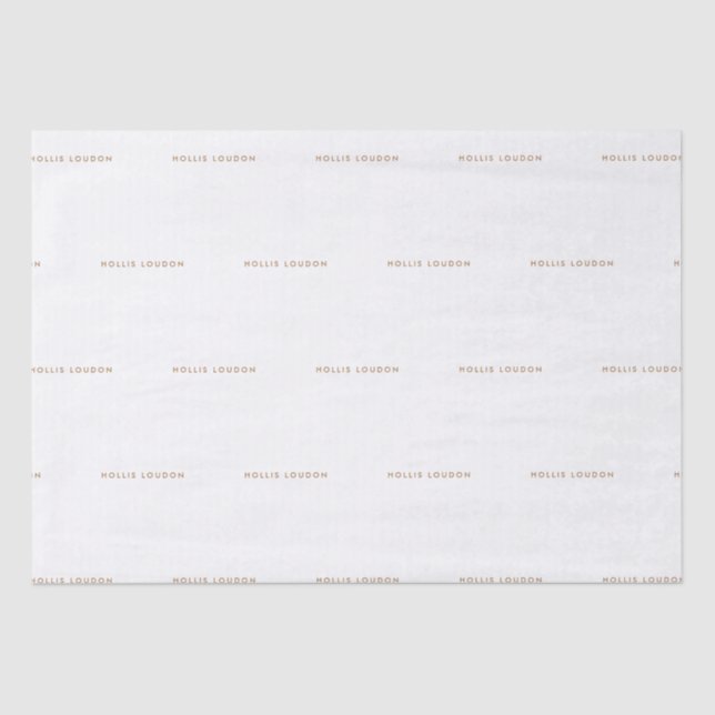 Hollis Tissue Paper (Front)