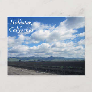 Hollister, California Postcard