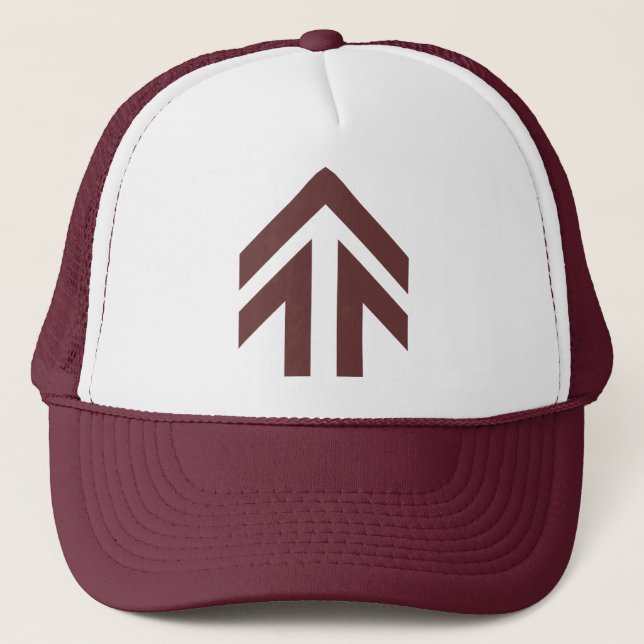 Hollow Arrow Trucker Hat (Front)