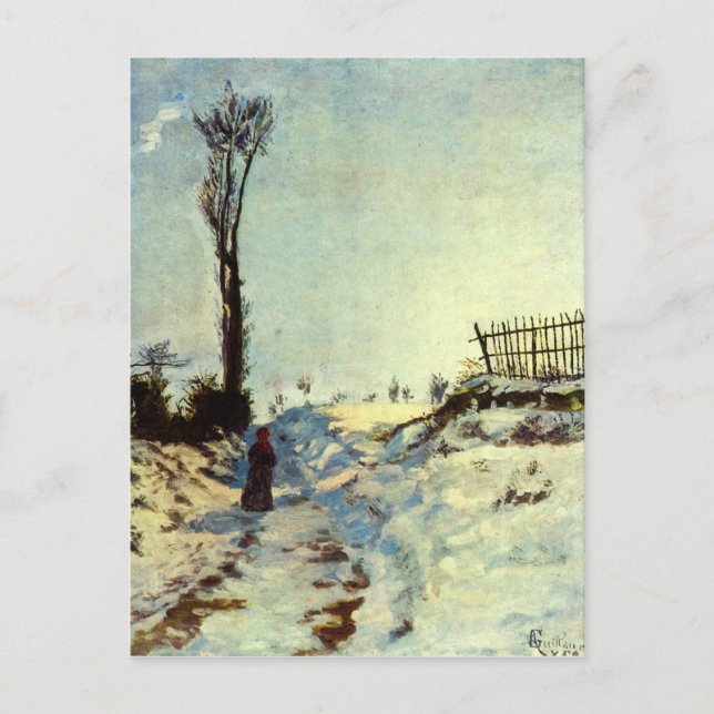 Hollow in the Snow Postcard (Front)