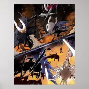 hollow knight final battle  -  poster