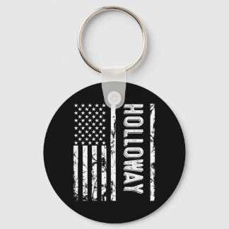 Holloway Last Name Funny Surname Team Family Key Ring
