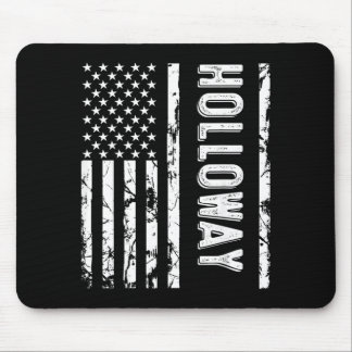 Holloway Last Name Funny Surname Team Family Mouse Pad