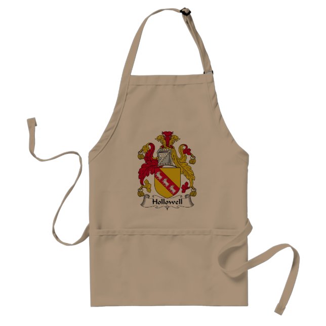 Hollowell Family Crest Standard Apron (Front)