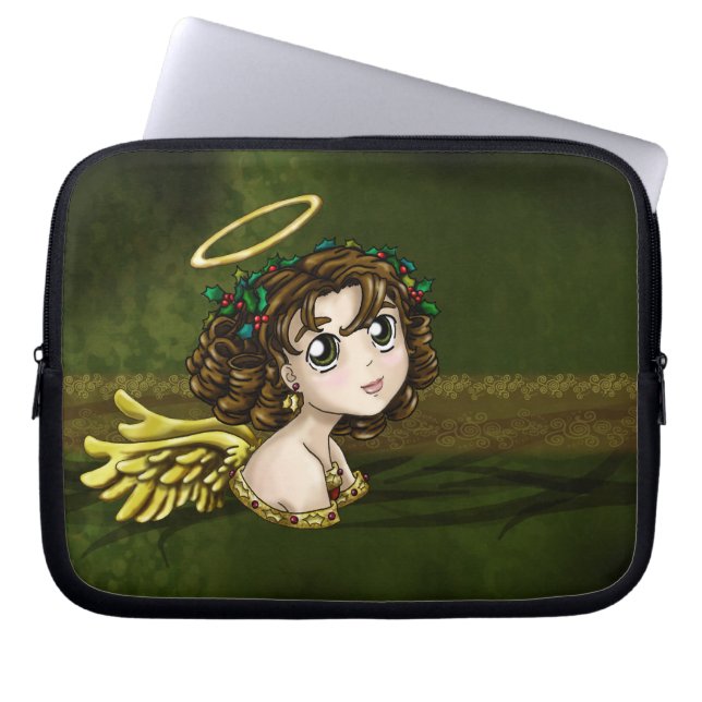 Holly Angel Laptop Sleeve (Front)