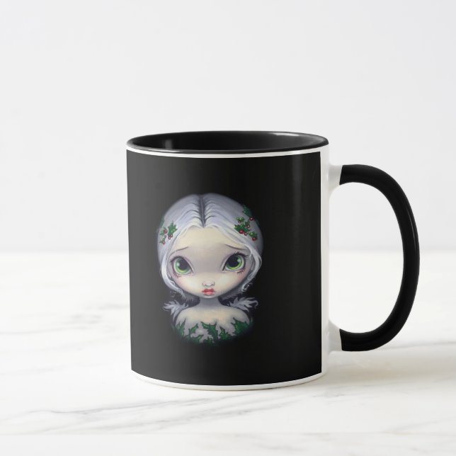 Holly Angel Mug (Right)