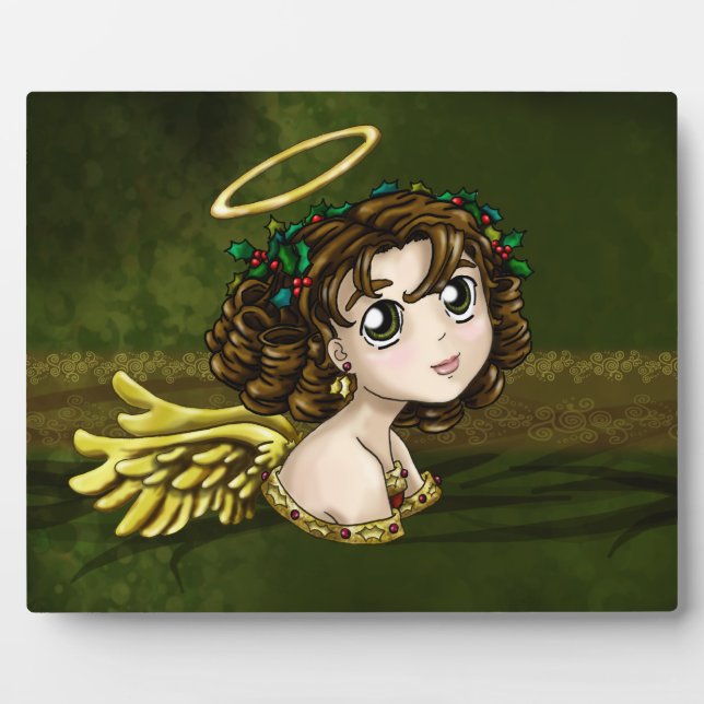 Holly Angel Plaque (Front)