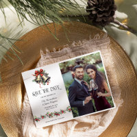 Holly Bells Winter Wedding Photo