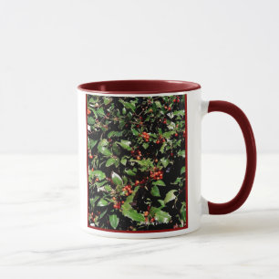 'Holly & Berries' Mug