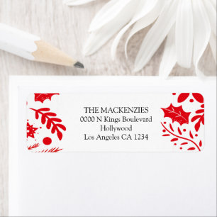 Holly Berries Personalised Christmas