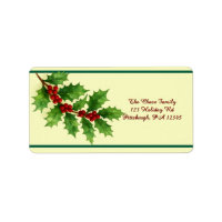 Holly & Berries shipping
